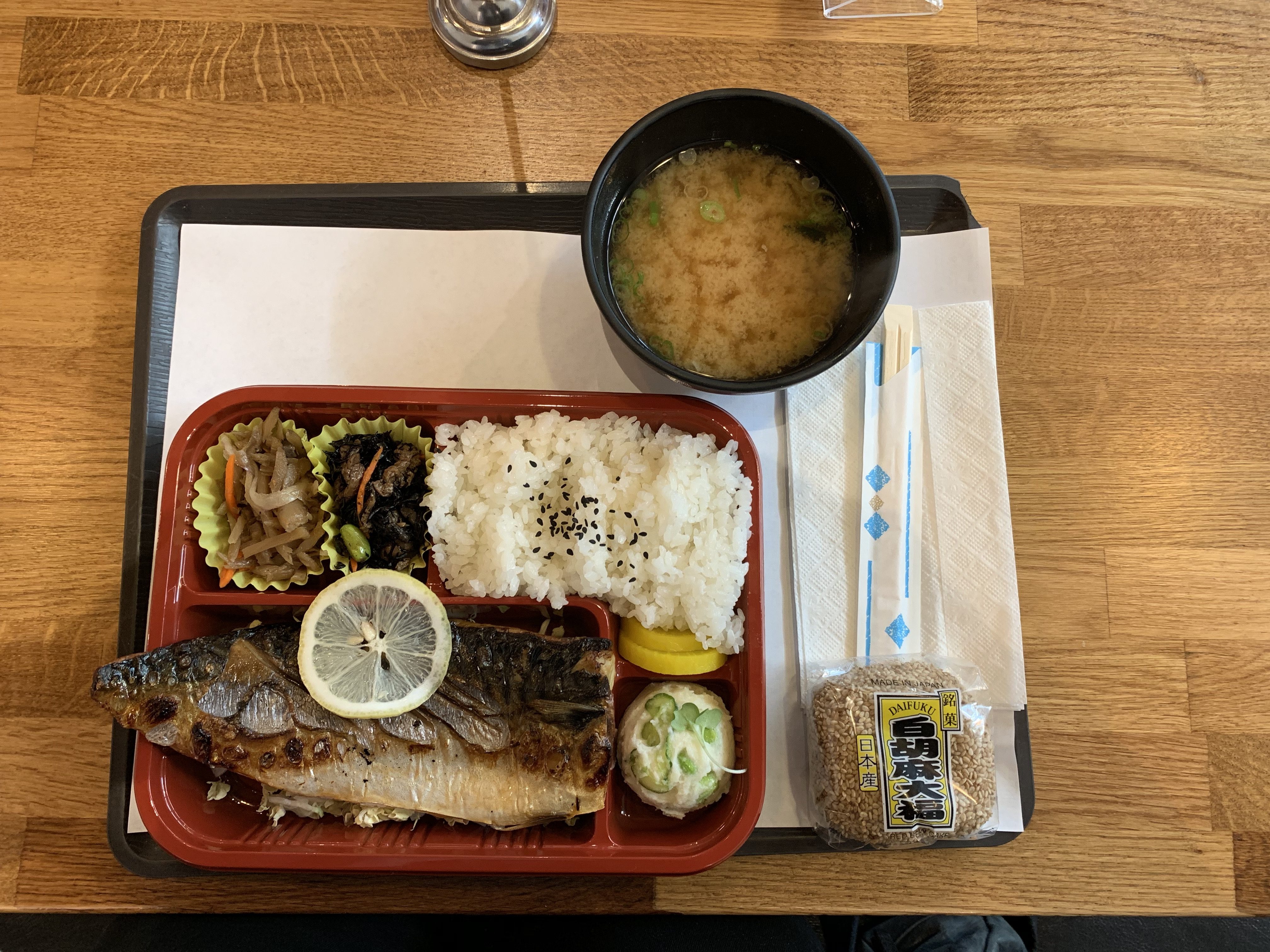 2019 Oct. Lunch at “Delicatessen by Osawa” in Pasadena